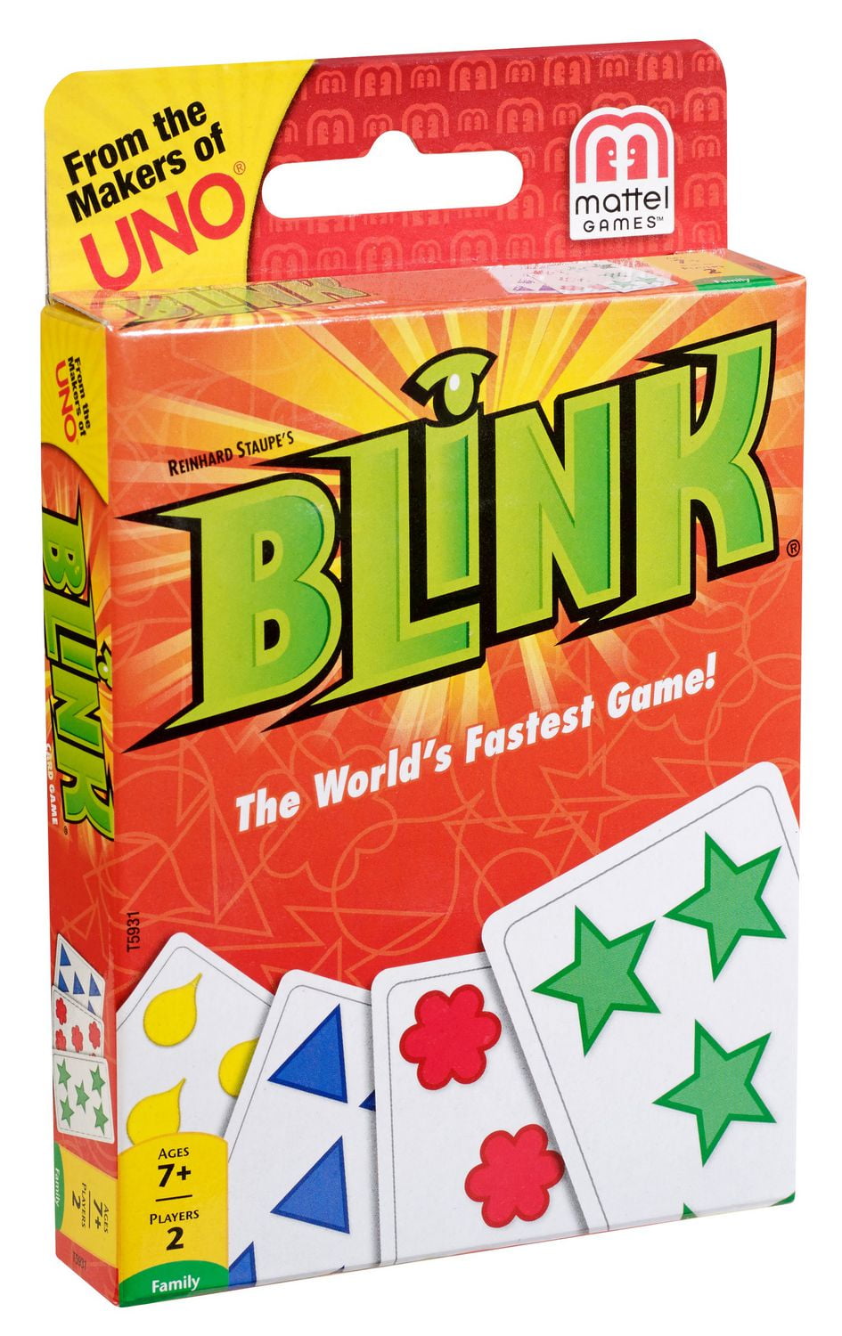 The World/'s Fastest Game by Mattel Blink Card Game