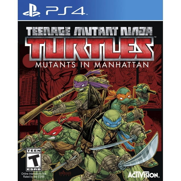 Jeu vidéo Les Tortues Ninja : Des mutants à Manhattan (PS4)