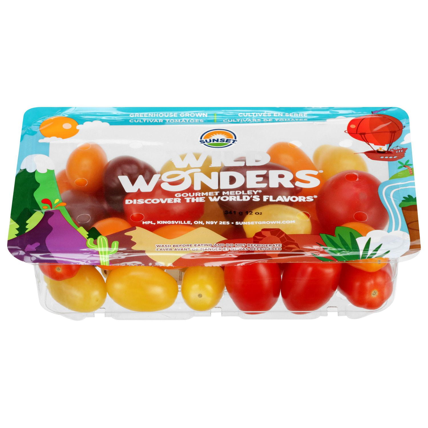 SUNSET Wild Wonders Gourmet Medley Tomatoes, 12oz