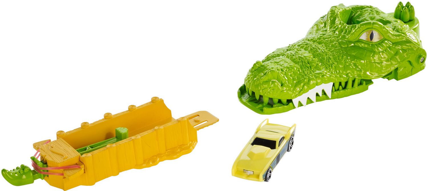 hot wheels crocodile car