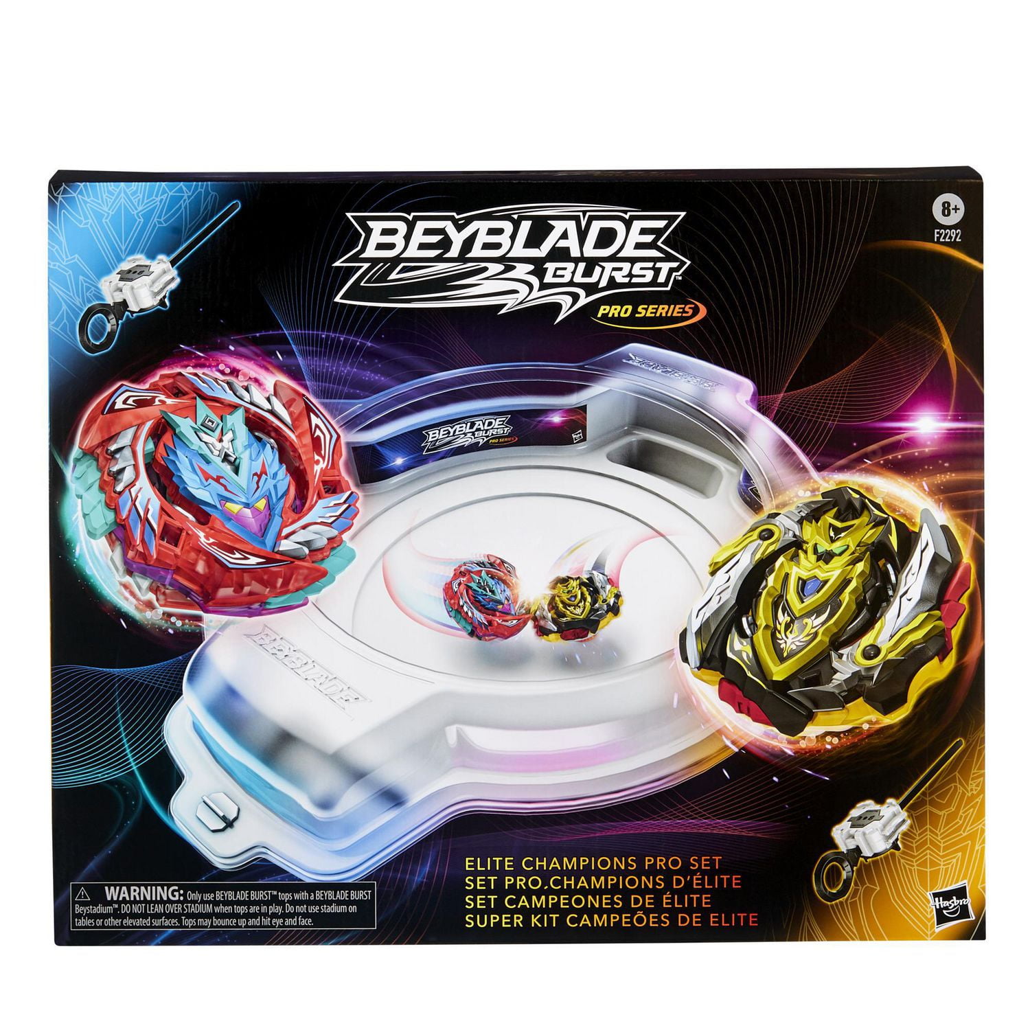 Beyblade Burst Pro Series Elite Champions Pro Set -- Complete