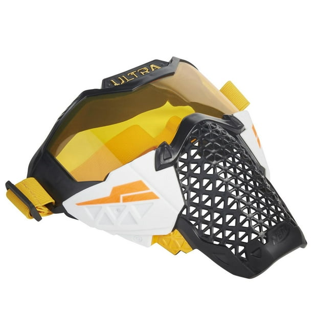 Masque de compétition Nerf Ultra, sangle ajustable, conception ventilée,  pour joueurs de Nerf Ultra 