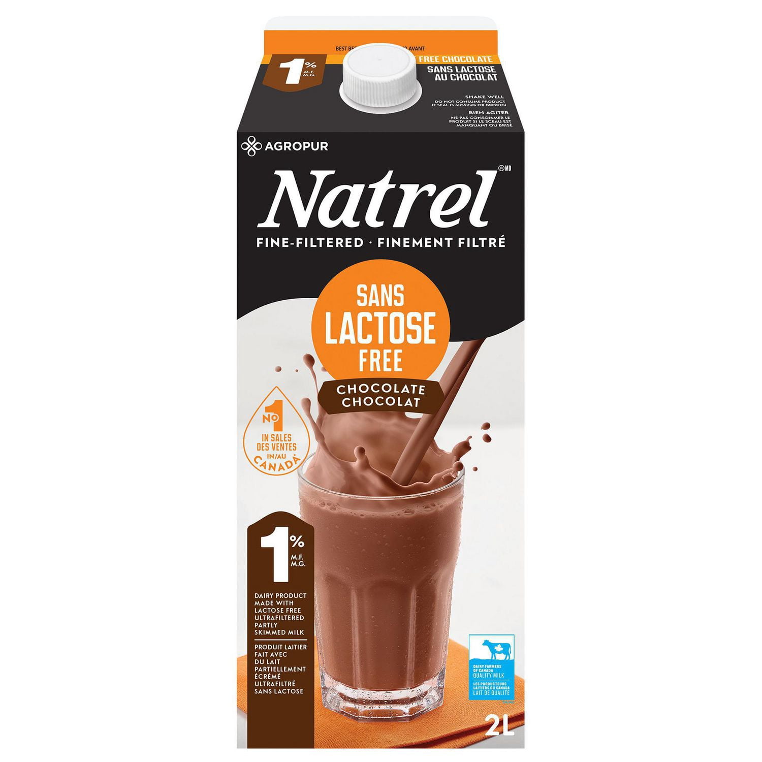 Natrel Lactose Free Chocolate 1 Dairy Product Walmart Canada