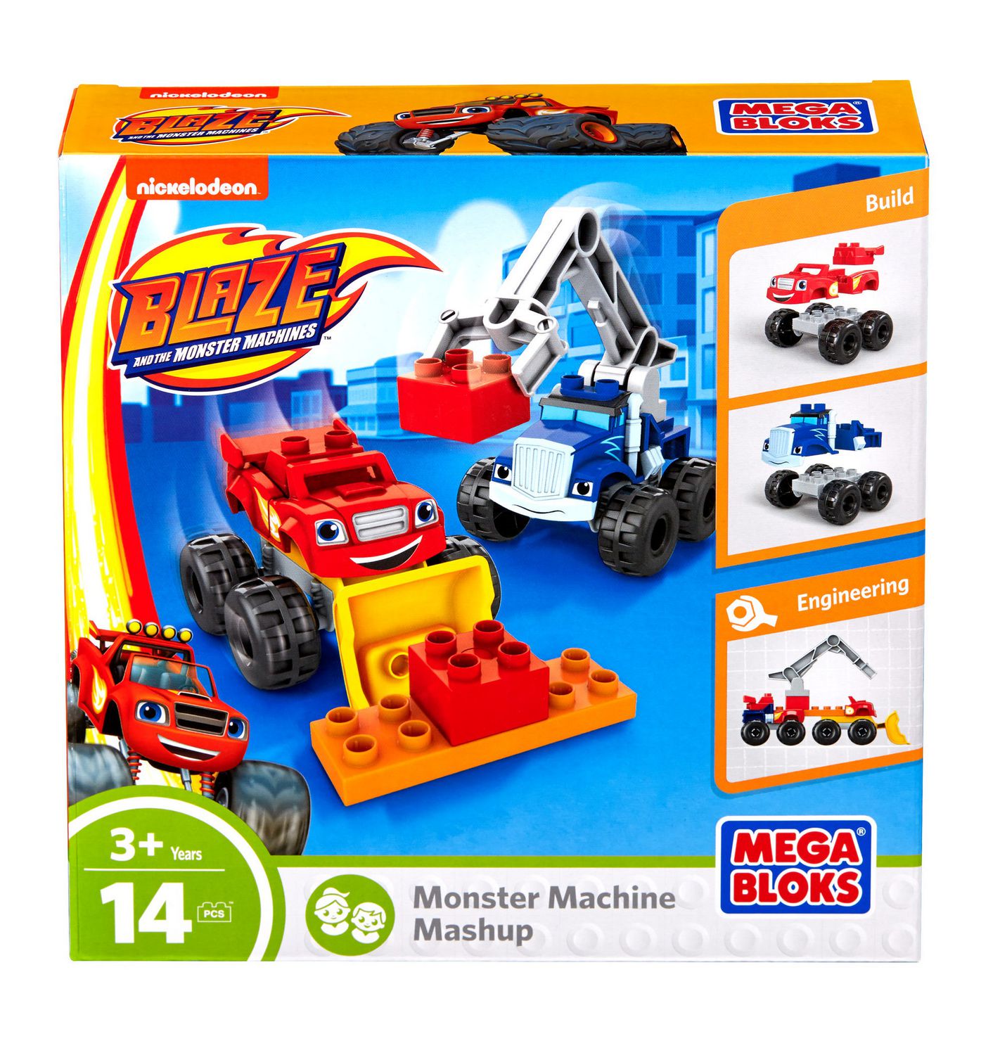 Lego blaze and store the monster machines