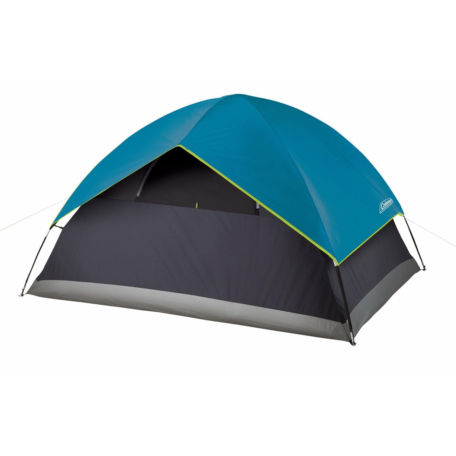 Coleman 4-Person Sundome Dark Room Dome Camping Tent, 9 x 7 ft. 