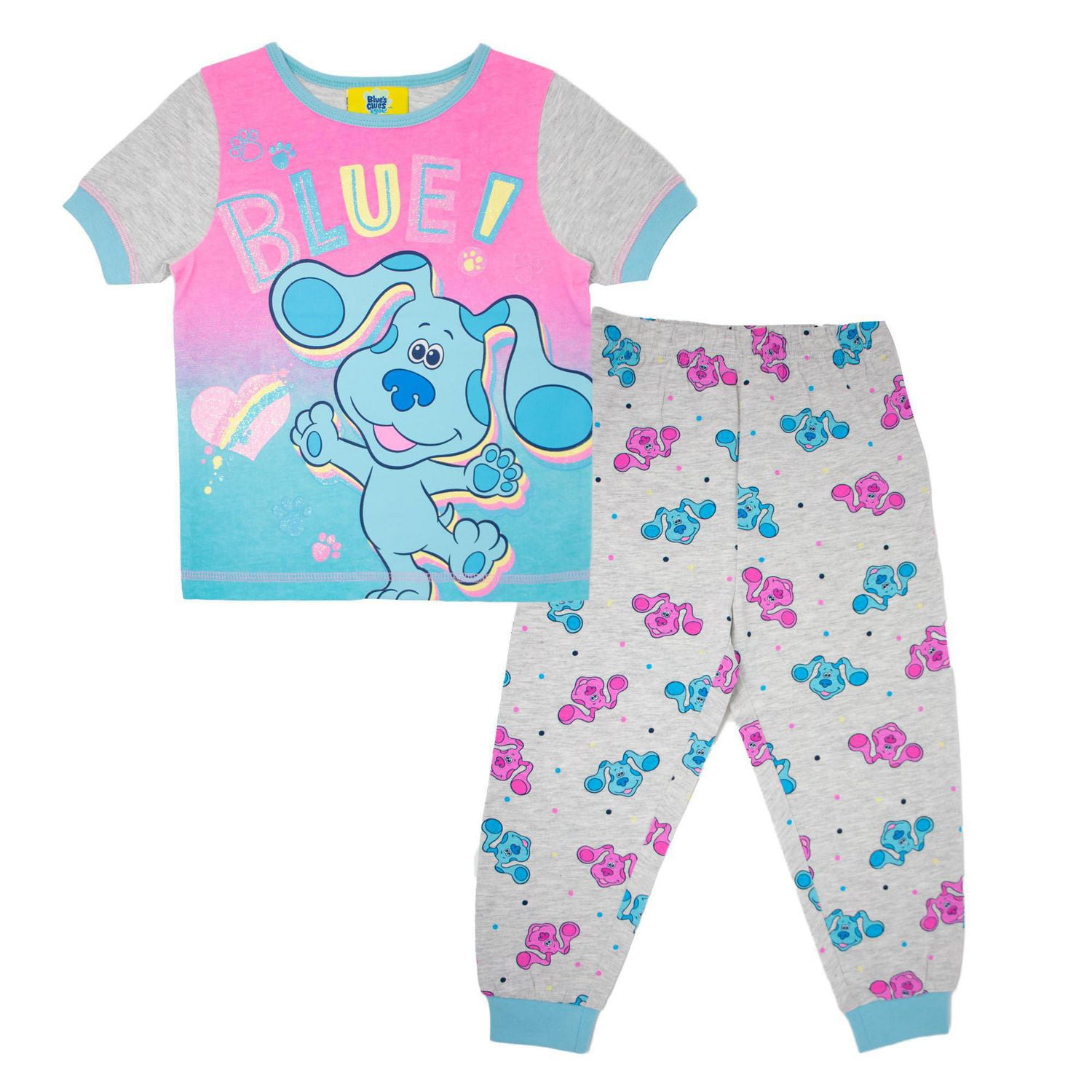 Blue's Clues Toddler Girl's 2Piece Long Sleeve Pyjama Set Walmart Canada