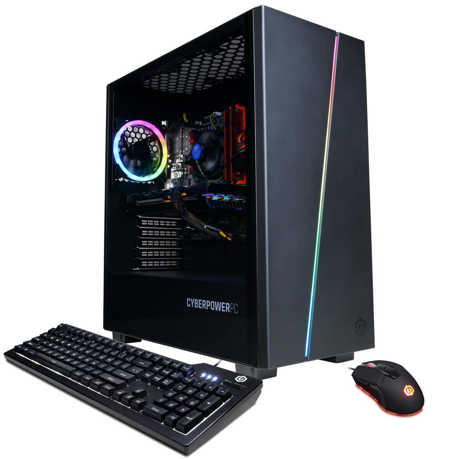 CYBERPOWERPC Gamer Xtreme Desktop Intel Core i7-10700F GXi11340CPGV2 ...