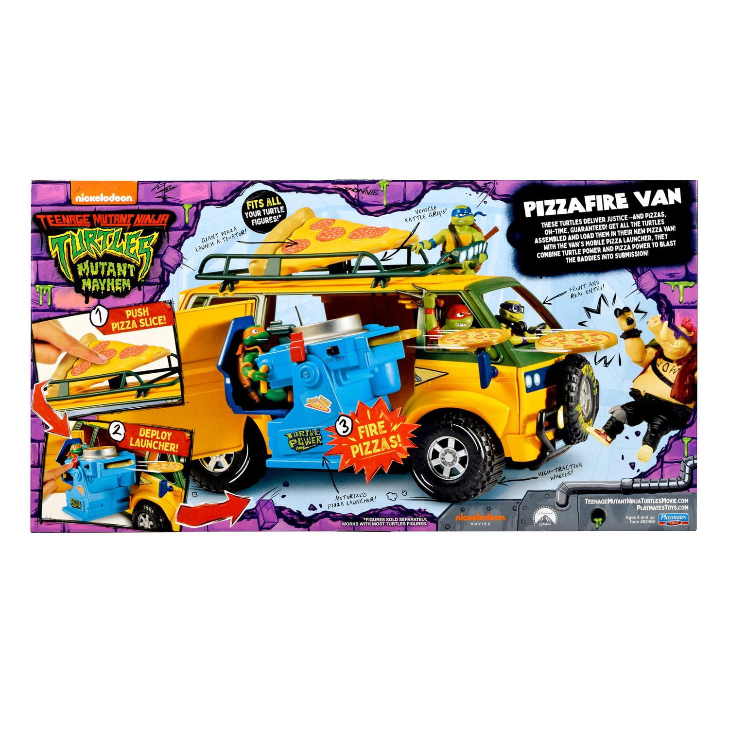 Teenage Mutant Ninja Turtles: Mutant Mayhem Pizza Fire Delivery 