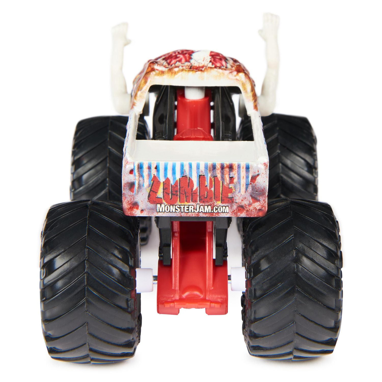 Monster Jam, Official Zombie Monster Truck, Die-Cast Vehicle, 1:64