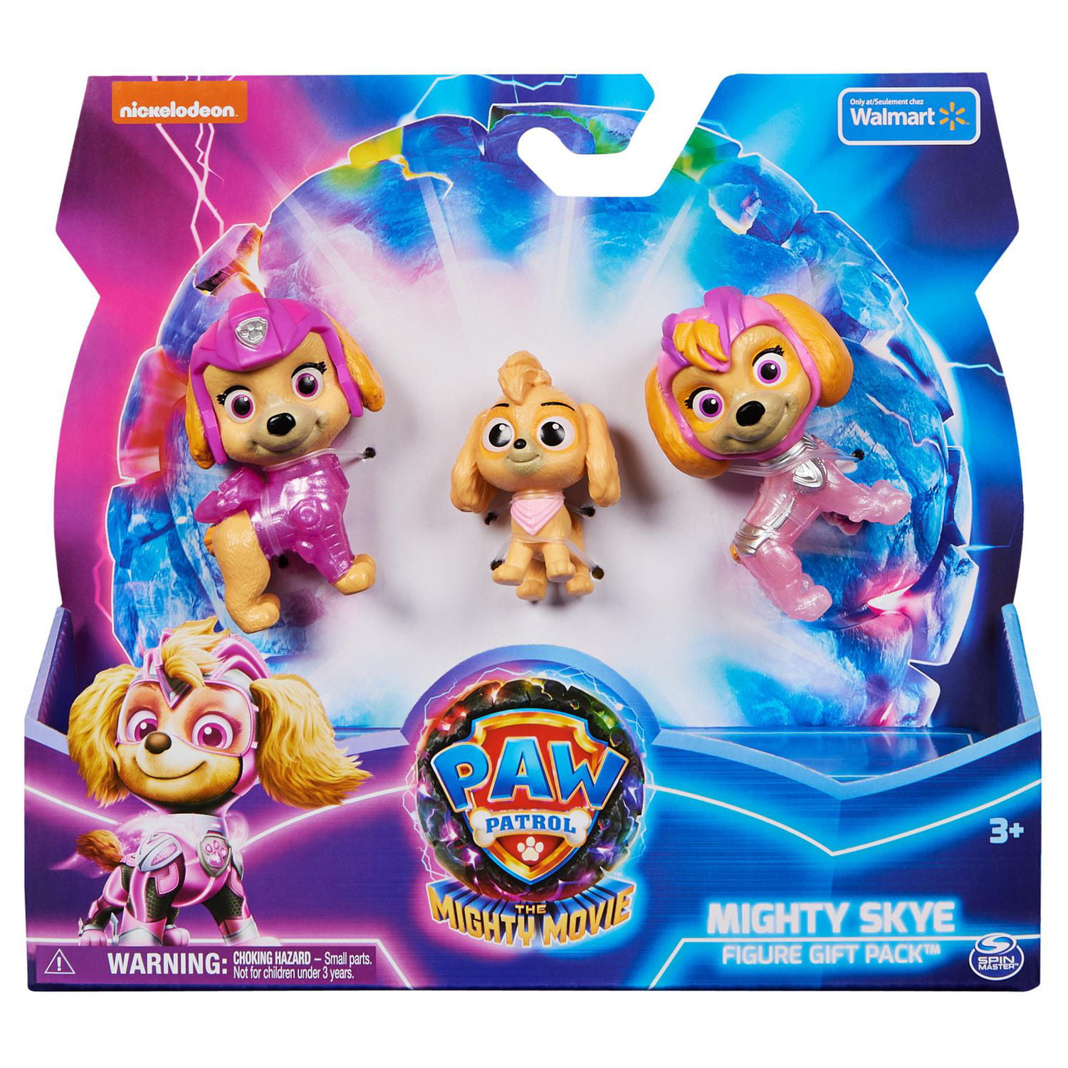 PAW Patrol: The Mighty Movie, Mighty Pups Skye, Exclusive 3-Piece