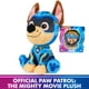 PAW Patrol : La Super Patrouille le film, Peluche Chase Super Patrouille de 17 cm, animaux en peluche haut de gamme, jouets pour garçons et filles à partir de 3 ans – image 4 sur 7