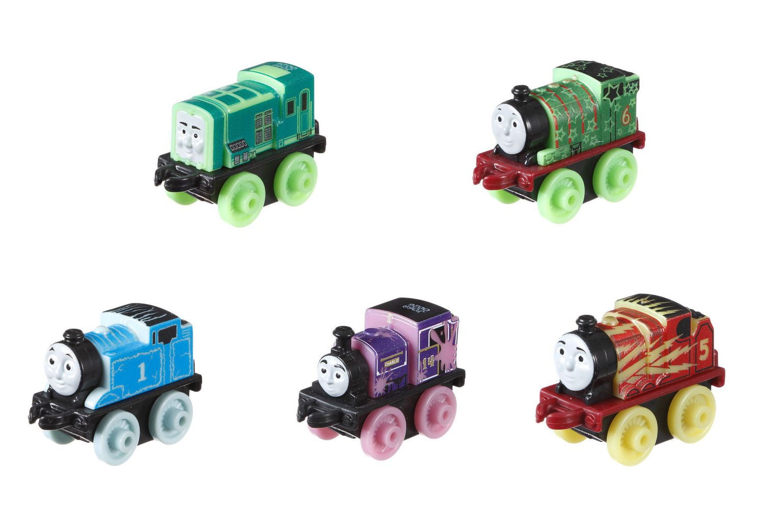 Thomas and friends minis 2025 glow in the dark