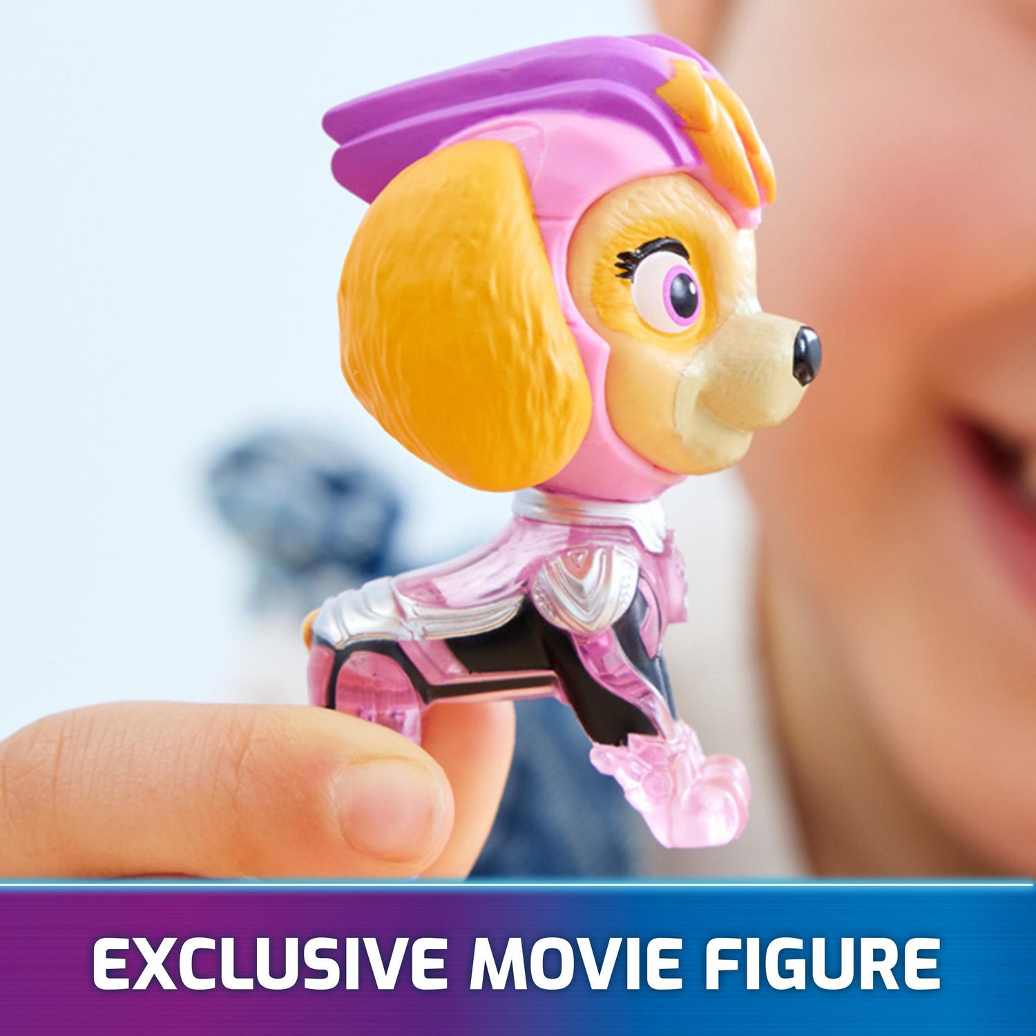 PAW Patrol : La Super Patrouille le film, Stella Super-Chiots, Coffret  cadeau avec 3 figurines exclusives, jouets pour filles et garçons à partir  de 3 ans PAW Patrol Déguisement 