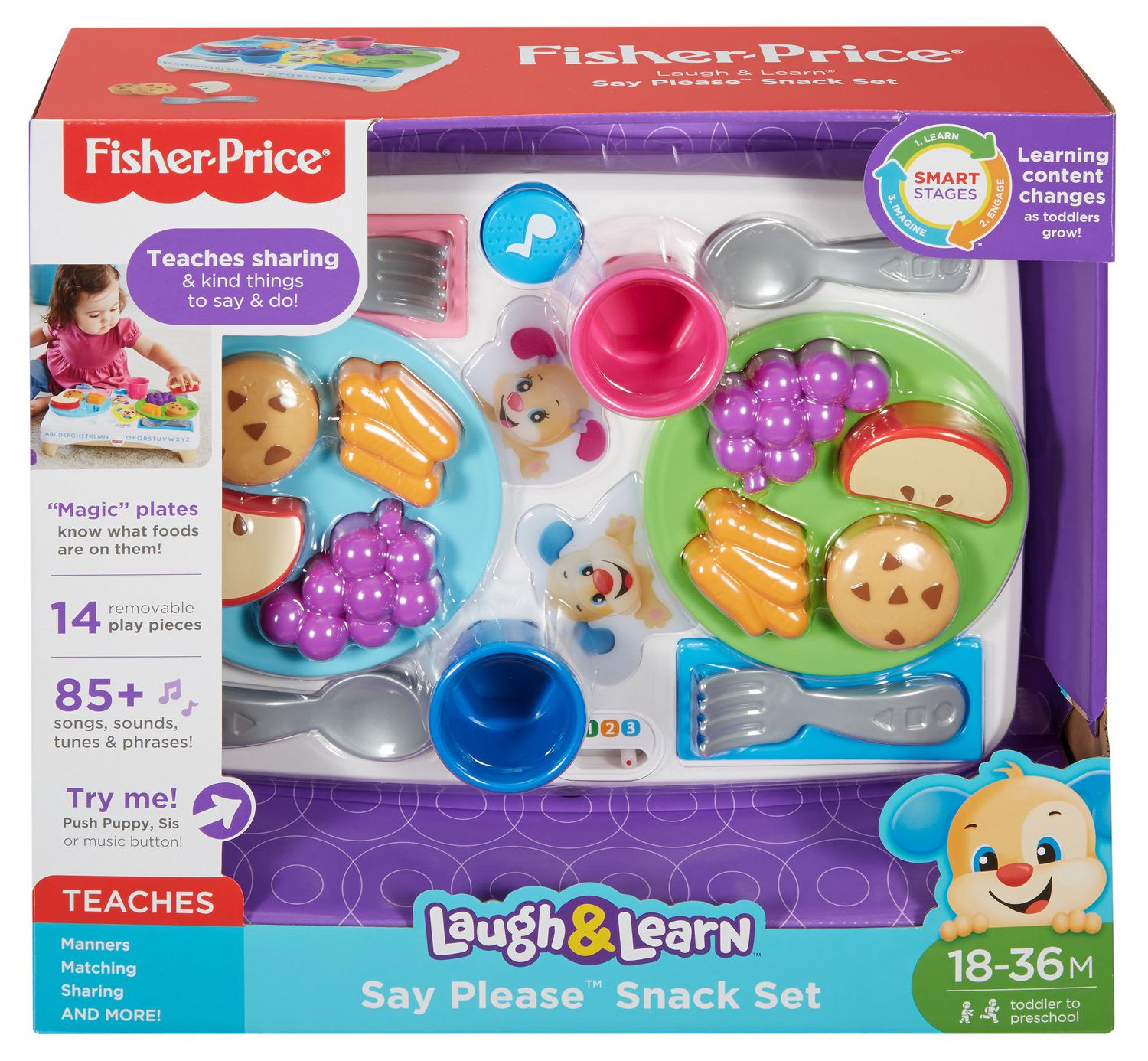 Fisher price sales snack set