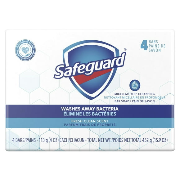 Safeguard Bar Soap Fresh Clean Scent