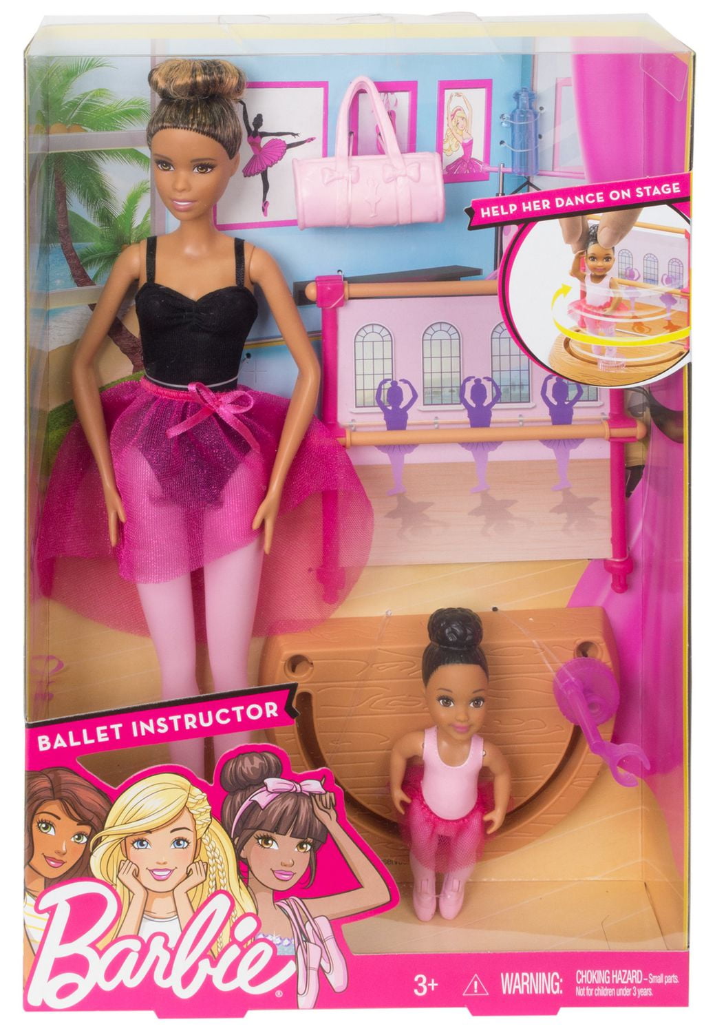 Barbie ballet sales instructor playset