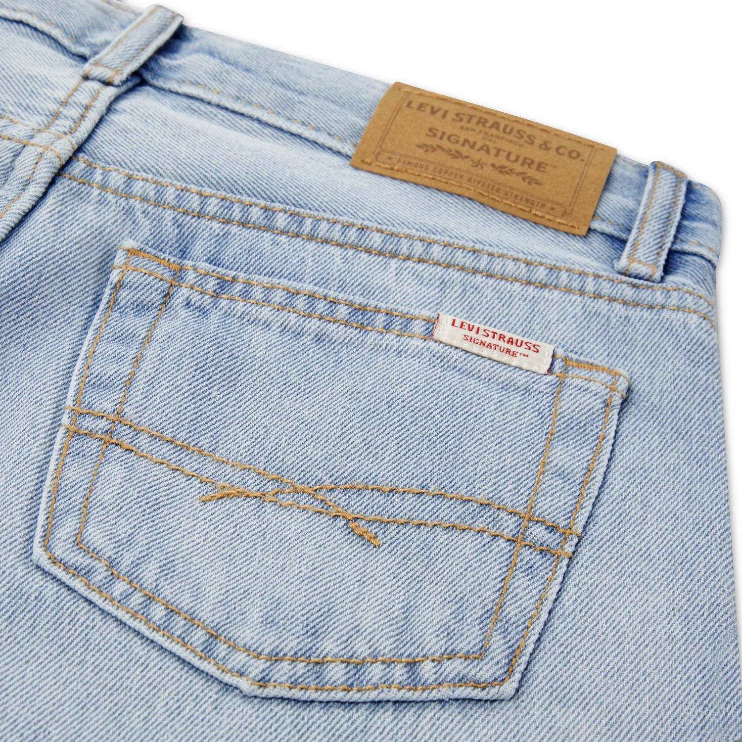 Jean taille mi-haute à jambes larges Levi Strauss Signature pour fille