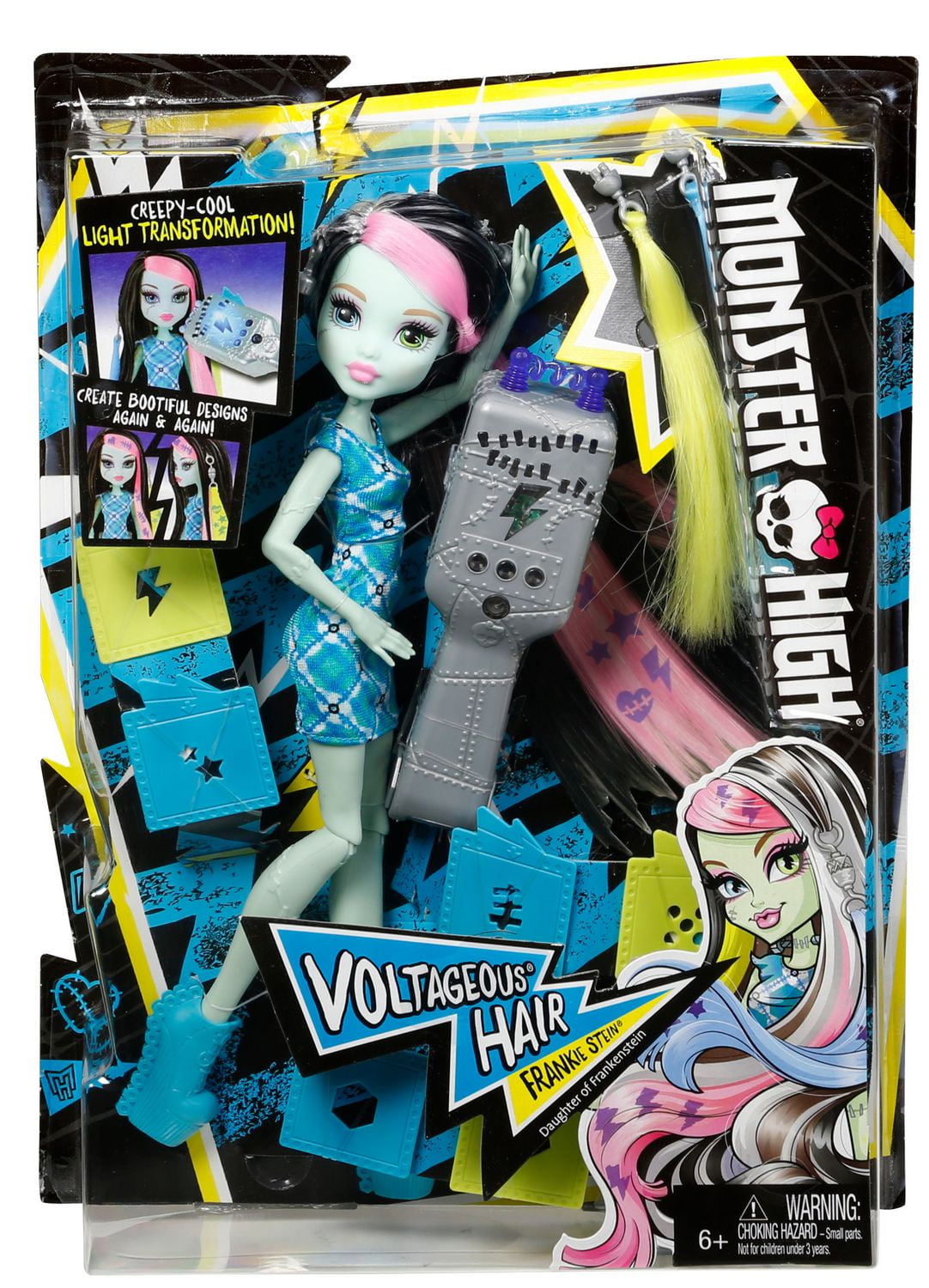 Mattel Monster store High Voltageous Hair Frankie Stein Doll