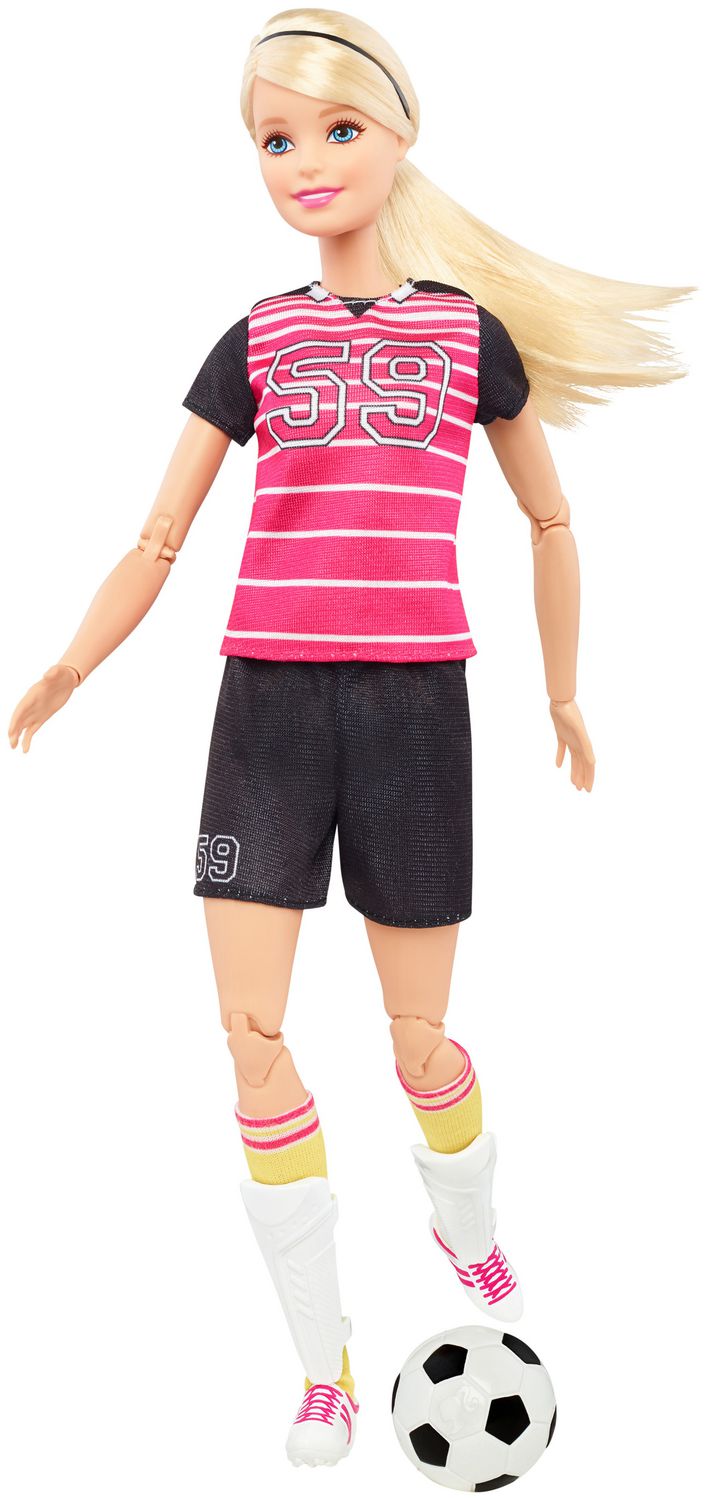 Barbie Made to Move Soccer Player, Blonde 