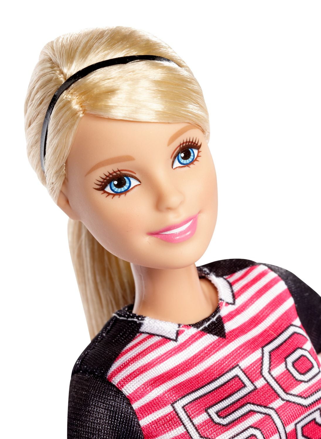 Barbie made to store move soccer player