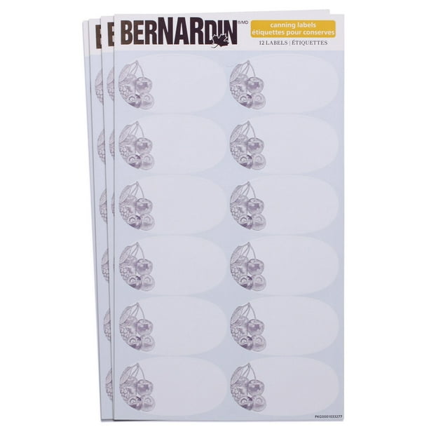 Étiquettes Bernardin