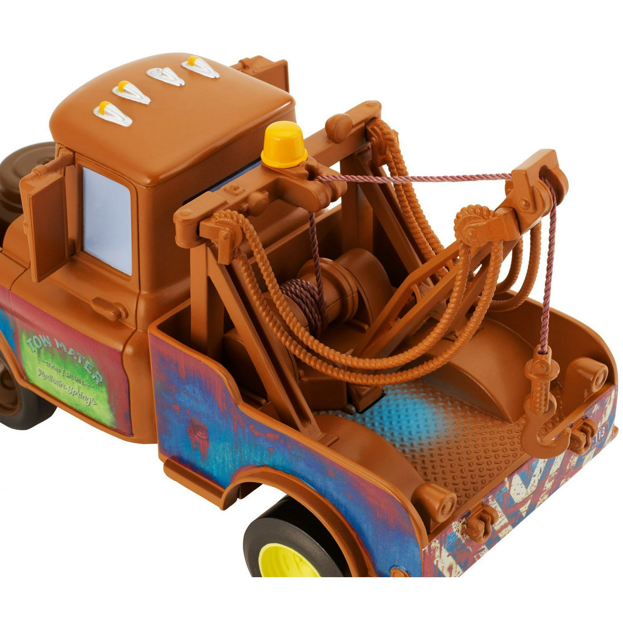 Disney Pixar Movie CARS Mater Tow Truck Plastic Toy or Party Decoration 3  