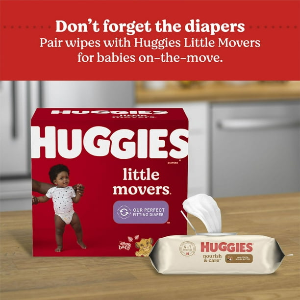 Huggies lingettes bébé Pure - 18 paquets de 56 lingettes (1008