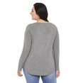 thumbnail image 3 of George Plus Women's' V-Neck Tee, 3 of 6