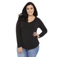 thumbnail image 1 of George Plus Women's' V-Neck Tee, 1 of 6