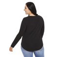 thumbnail image 3 of George Plus Women's' V-Neck Tee, 3 of 6