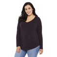 thumbnail image 1 of George Plus Women's' V-Neck Tee, 1 of 6