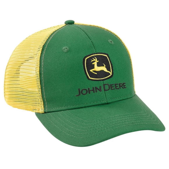 John Deere Poly Twill Trucker Hat