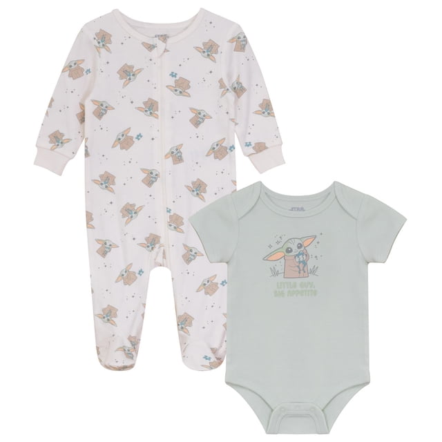 Disney Star Wars Grogu Ensemble de Bébé 2-pièces Retour à La Maison