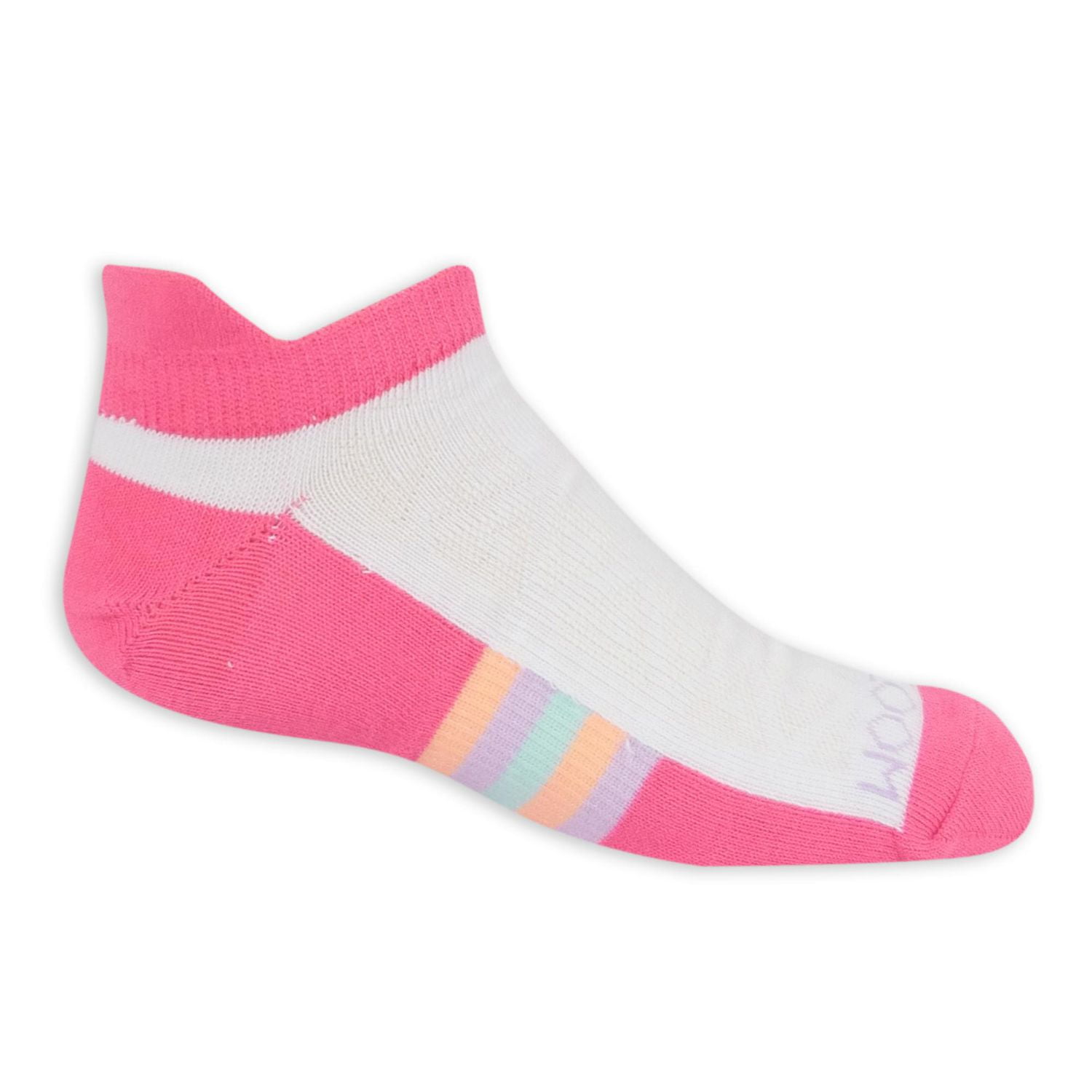 Paq. de 6 paires de socquettes Socquettes Invisibles sport Fruit of the Loom pour filles