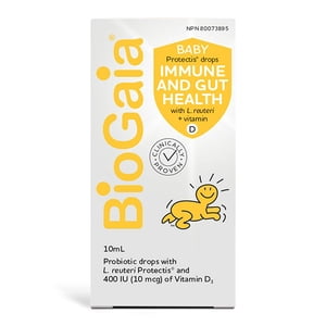 BioGaia Probiotic Drops avec vitamine D