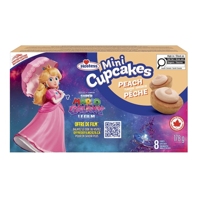 Mini petits gâteaux à la pêche HostessMD
