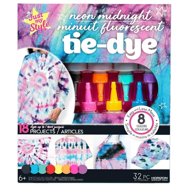 Just My Style® Neon Midnight Tie-Dye, tie-dye 