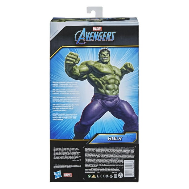 Marvel Avengers Titan Hero Series Figurine jouet Hulk Blast Gear Deluxe de  30 cm, inspirée des bandes dessinées Marvel, pour enfants à partir de 4 ans  À partir de 4 ans 