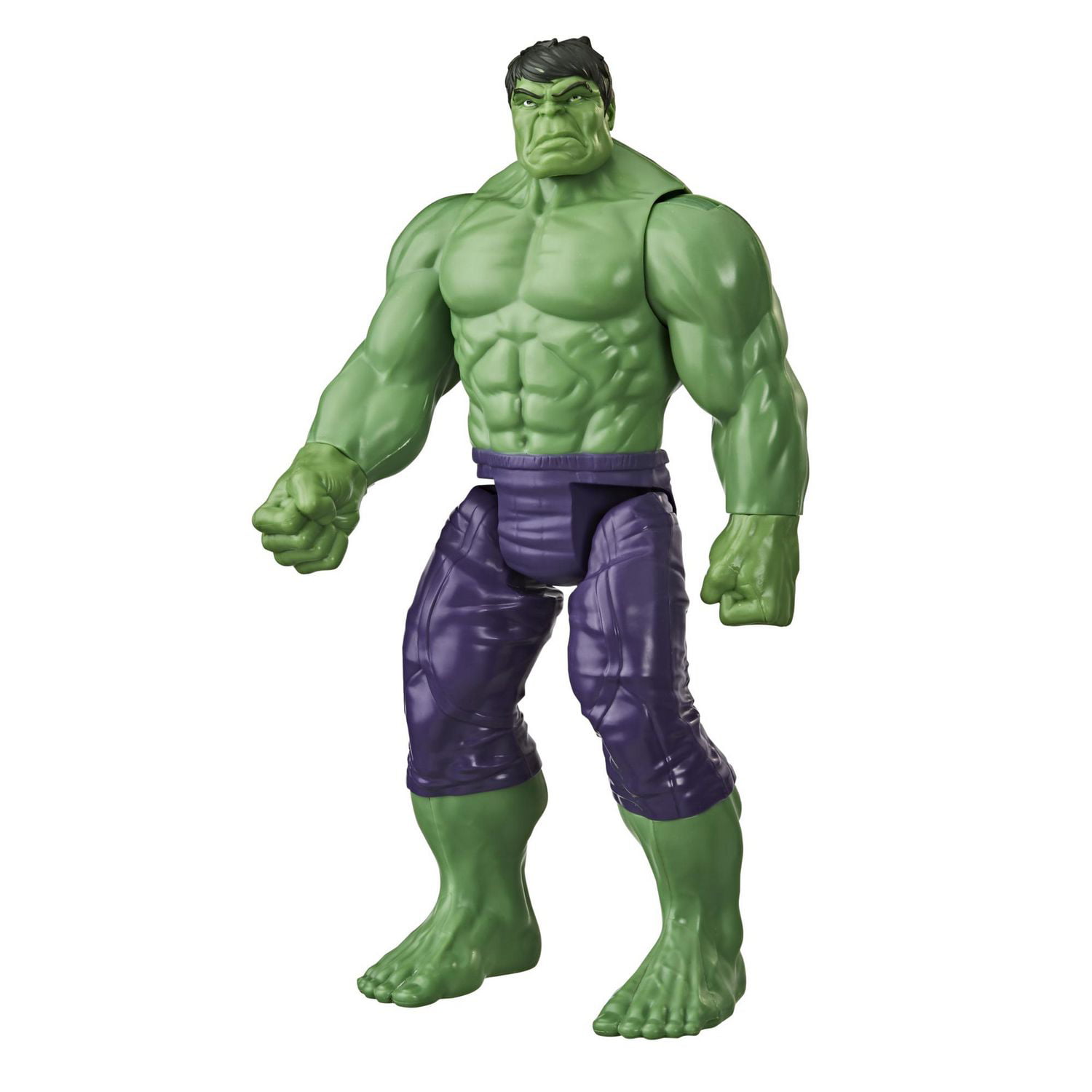 Marvel Avengers Titan Hero Series Blast Gear Deluxe Hulk Action Figure,  12-Inch Toy, Inspired By Marvel Comics, For Kids Ages 4 And Up, Ages 4 and  up 