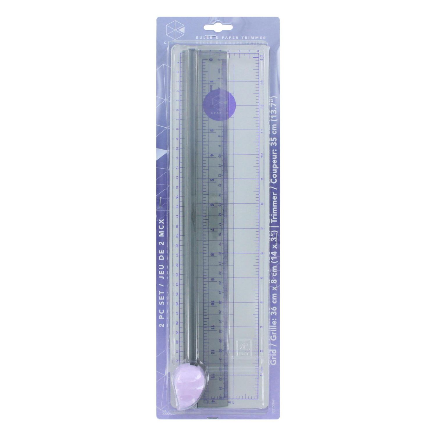 Westcott Finger Grip Ruler