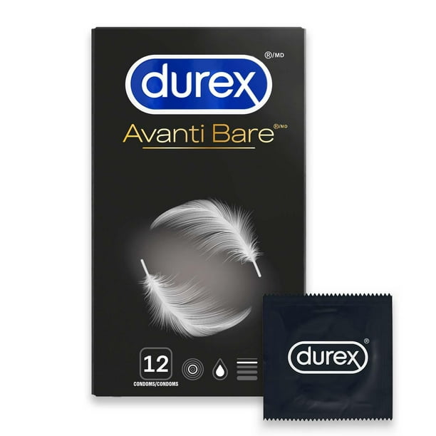 Avanti-BareMD de DurexMD ultramince, pqt de 12 emballage de 12