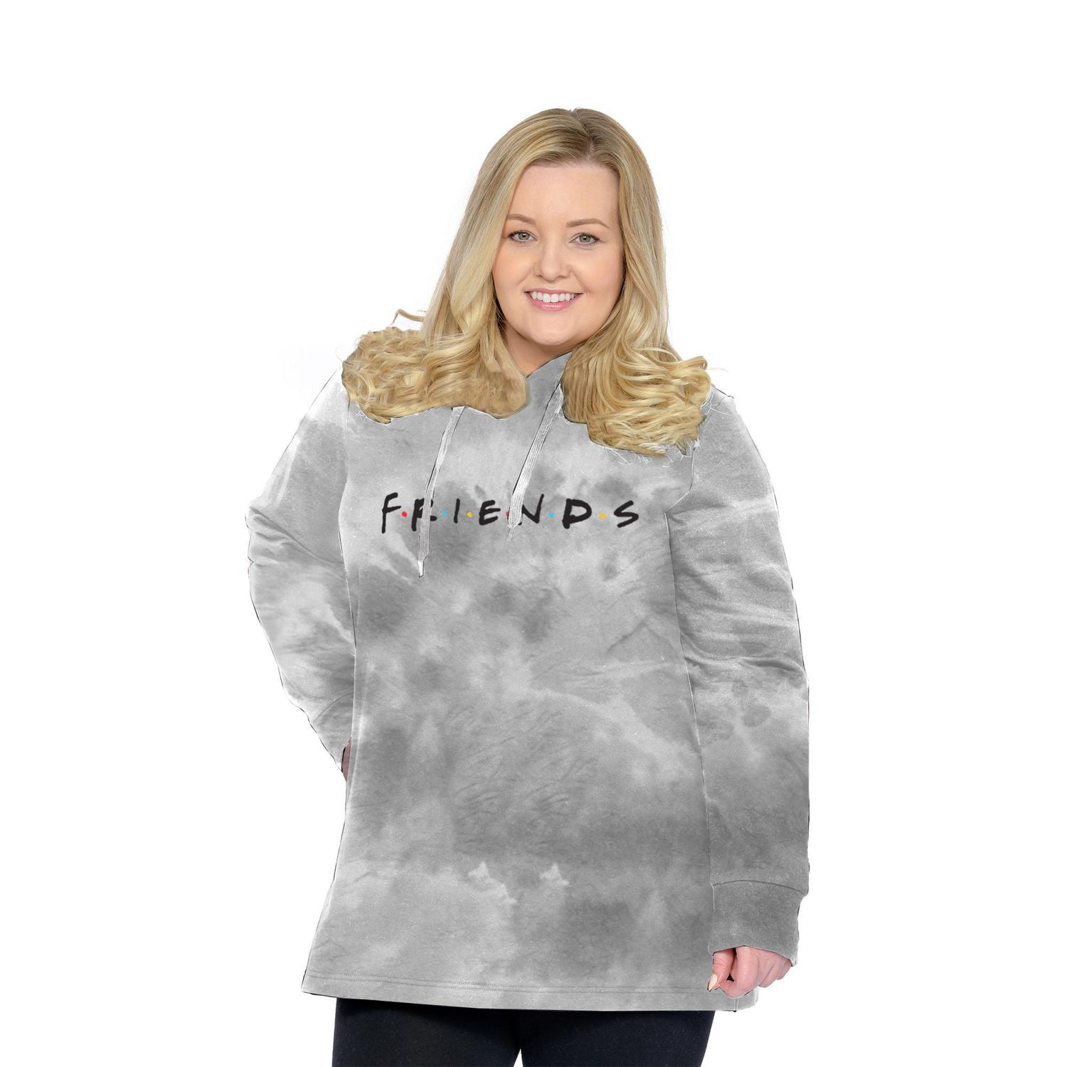 Ladies Plus Friends Long Sleeve Hoodie