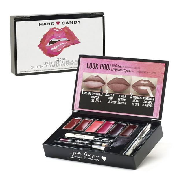 Collection pour définir Lèvres artistiques Look Pro! de Hard Candy