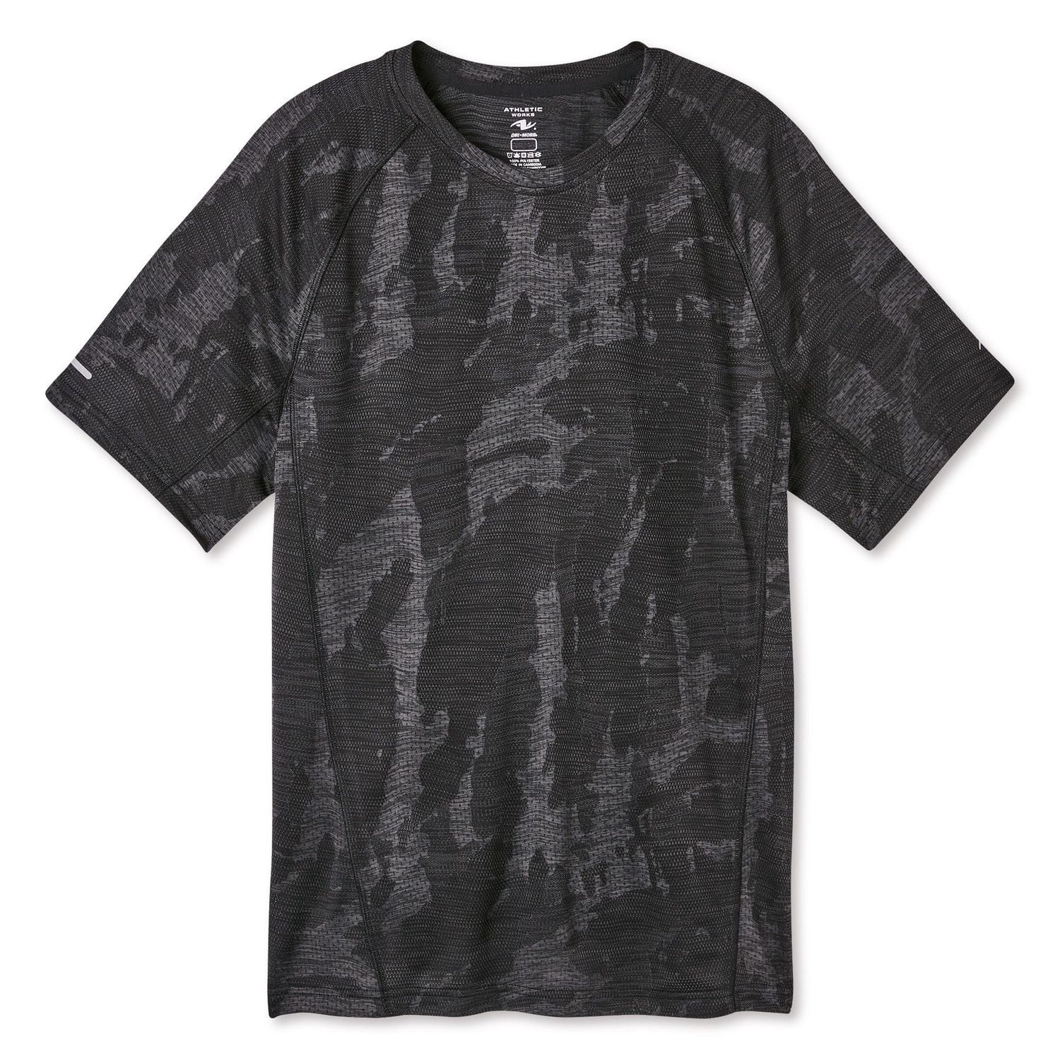 Athletic Works Men's Camo Jacquard Tee