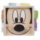 Melissa & Doug Cube de tri des formes en bois Mickey Mouse Disney Baby Baby - Jouet éducatif avec 9 formes – image 2 sur 4