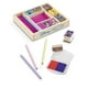 Melissa & Doug Disney Minnie Mouse - Ensemble de timbres en bois: 9 timbres, 5 crayons de couleur et un tampon encreur bicolore – image 1 sur 2