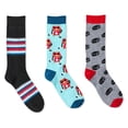 thumbnail image 1 of George Men's Crew Socks 3-Pack, 1 of 1
