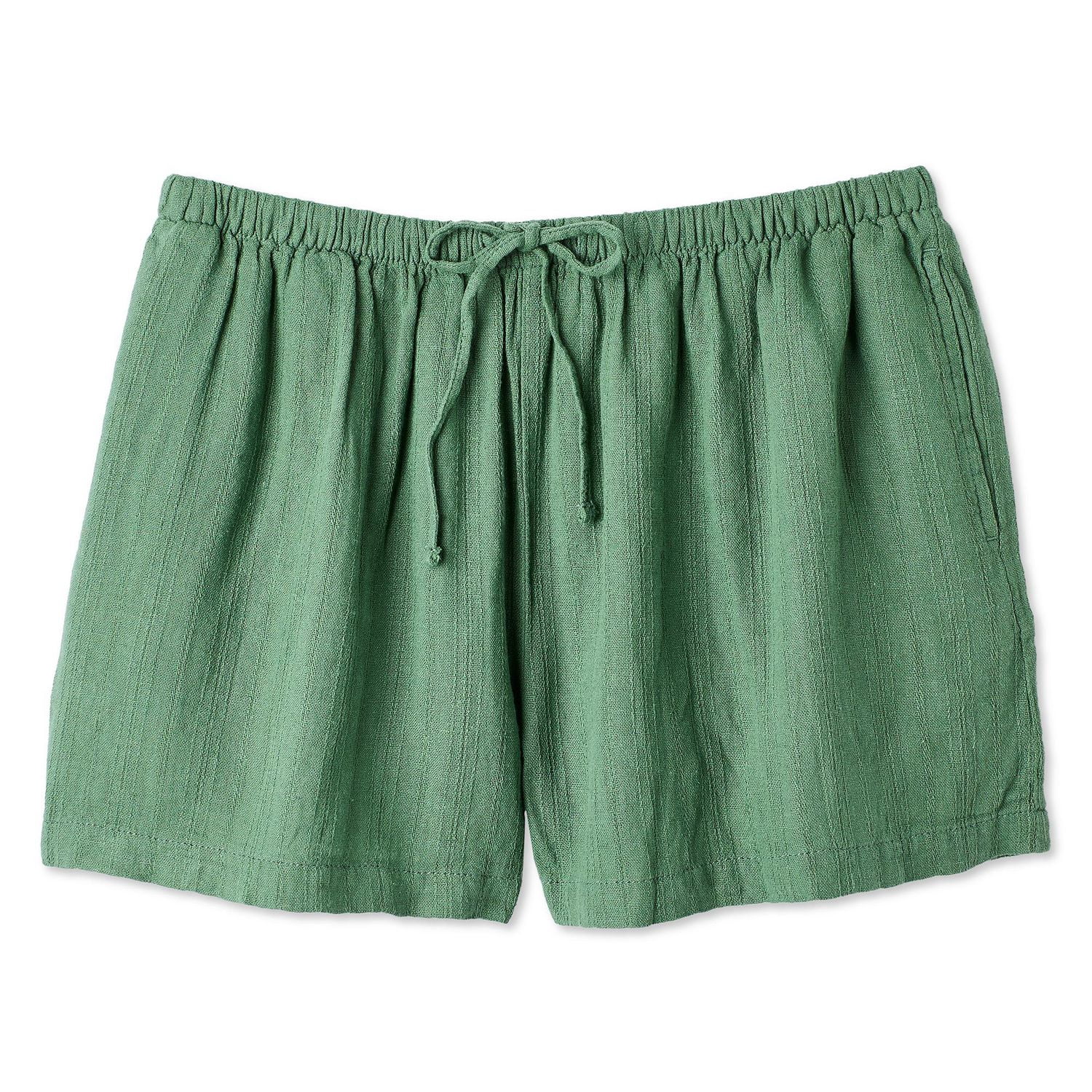 Short en mélange de lin George pour femmes