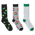 thumbnail image 1 of George Men's Crew Socks 3-Pack, 1 of 1