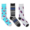 thumbnail image 1 of George Men's Crew Socks 3-Pack, 1 of 1